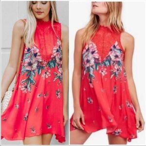 free people fiona embroidered mini dress Free People Fiona Embroidered Mini Dress